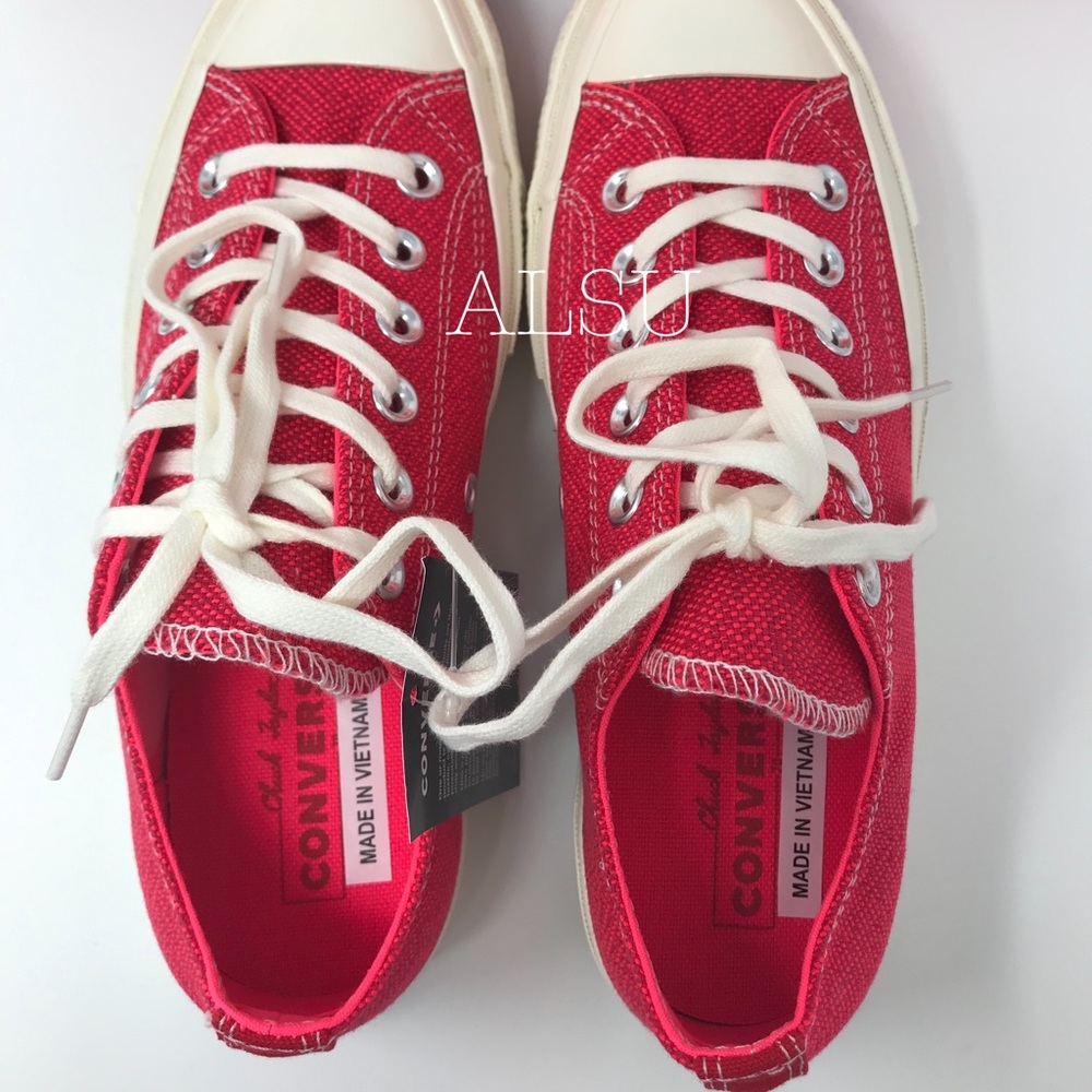 Converse Chuck 70 OX Canvas Racer Pink W AUTHENTIC - Picture 8 of 9